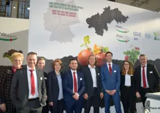 Das Team der Pfalzmarkt eG am Gemeinschafsstand der pfälzischen Betriebe. 
